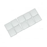 Mini Quadrada  4x4cm com 10 peças